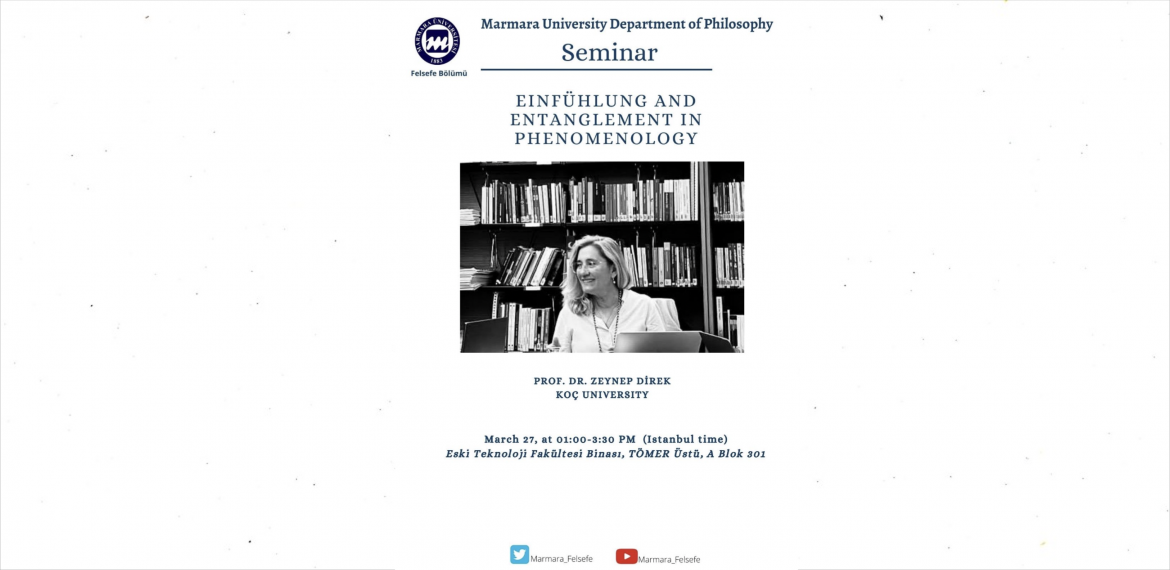 Einfühlung and Entanglement in Phenomenology - Zeynep Direk