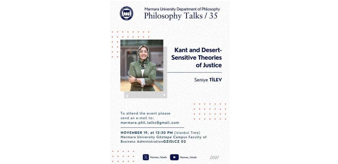 Kant and Desert-Sensitive Theories of Justice - Seniye Tilev