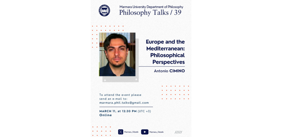 Europe and the Mediterranean: Philosophical Perspectives - Antonio Cimino