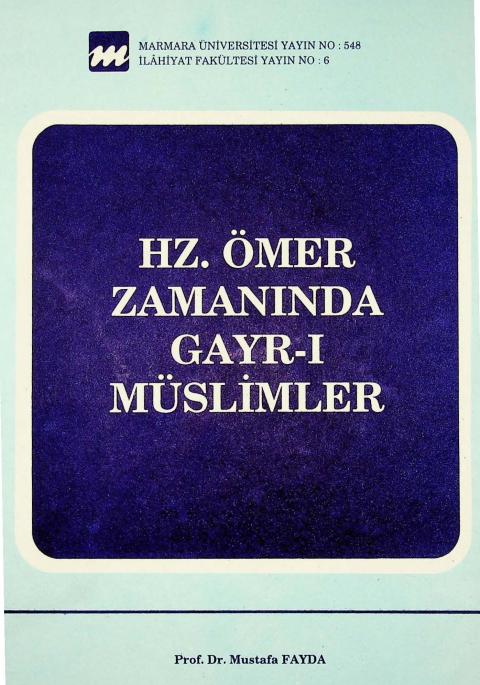 Hz. Ömer Zamanında Gayr-ı Müslimler