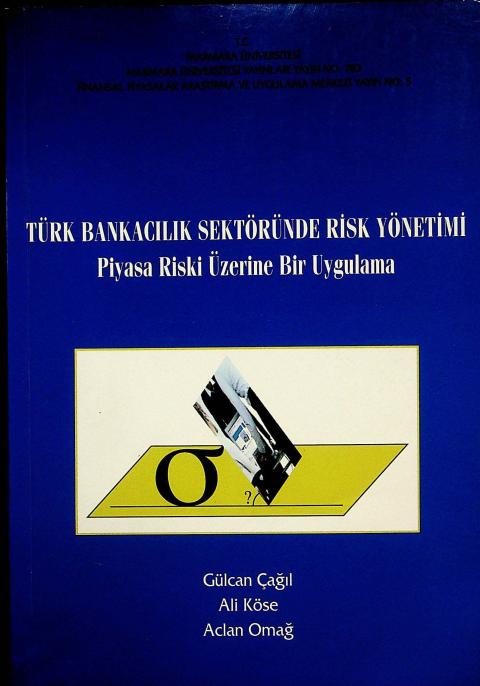 Türk Bankacılık Sektöründe Risk Yönetimi: Piyasa Riski Üzerine Bir Uygulama